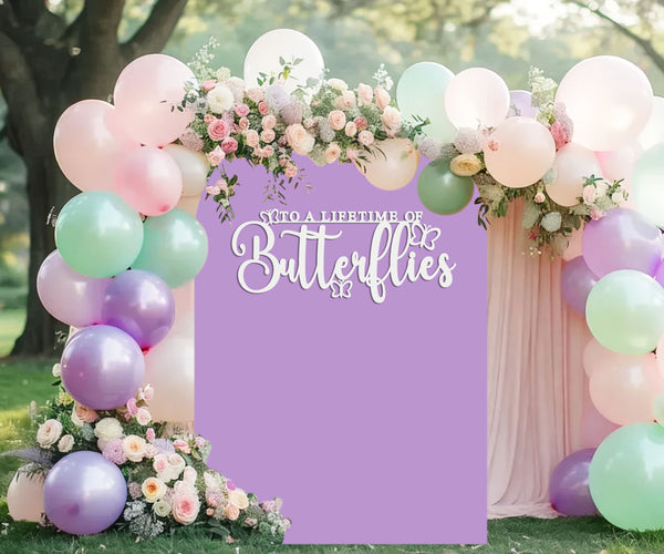 To A Lifetime of Butterflies Bridal Shower Sign