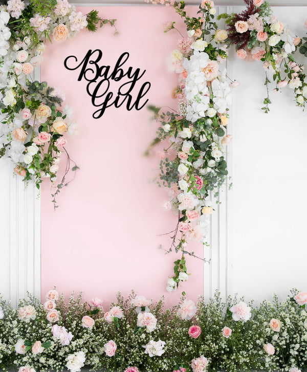 Baby Girl Baby Shower Sign