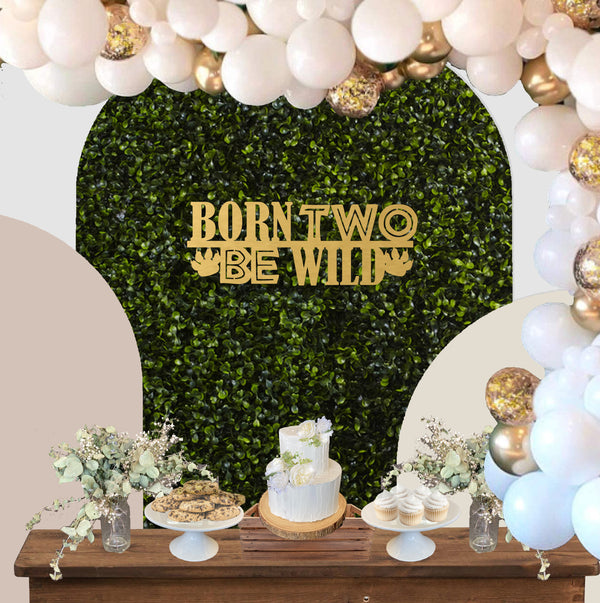 Born Two Be Wild Birthday Sign