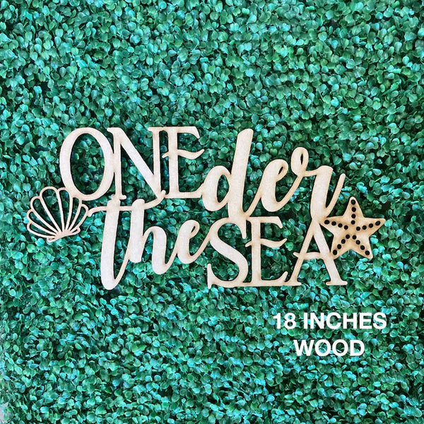 ONEder the Sea Birthday Sign