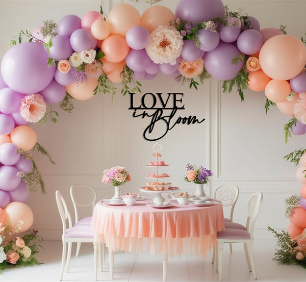 Love in Bloom Bridal Shower Sign